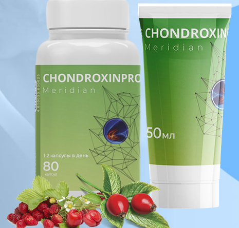 ChondroxinPro Meridian капсулы и крем для суставов, отзывы